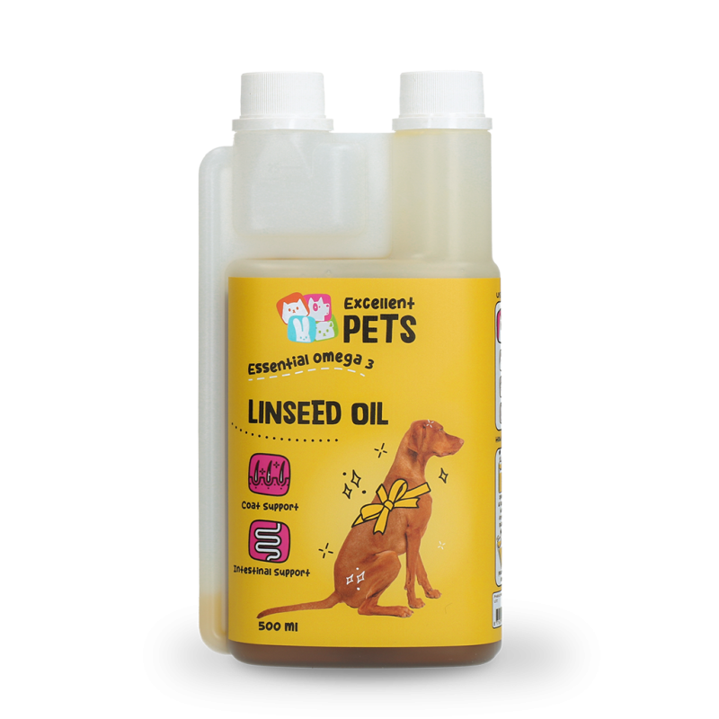 Excellent Pets Hørfrøolie 500 ml Excellent Pets Hørfrøolie 500 ml
