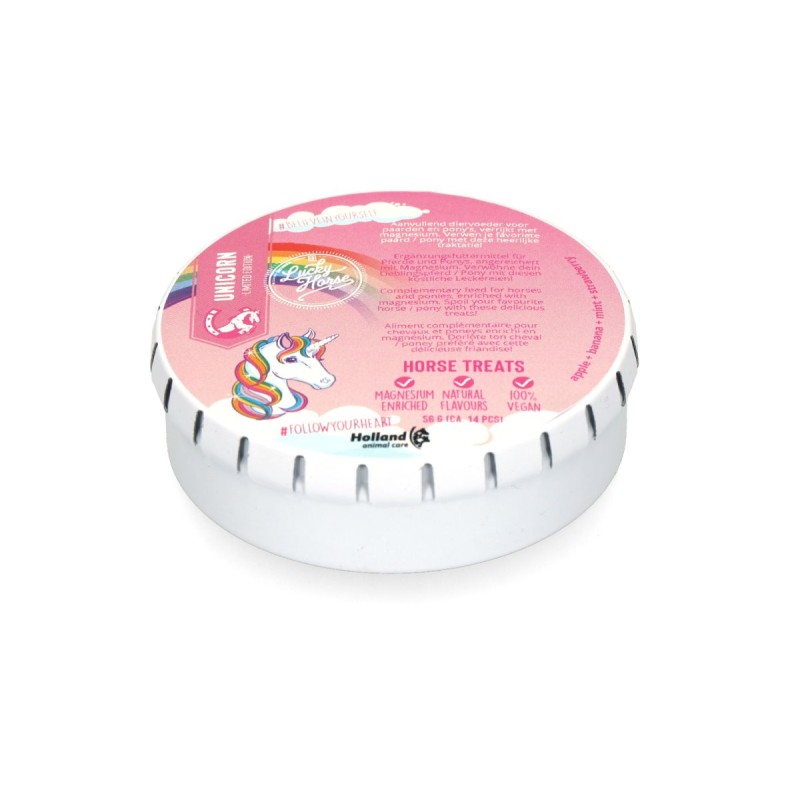 Enhjørningshestegodbidder Lucky Horse