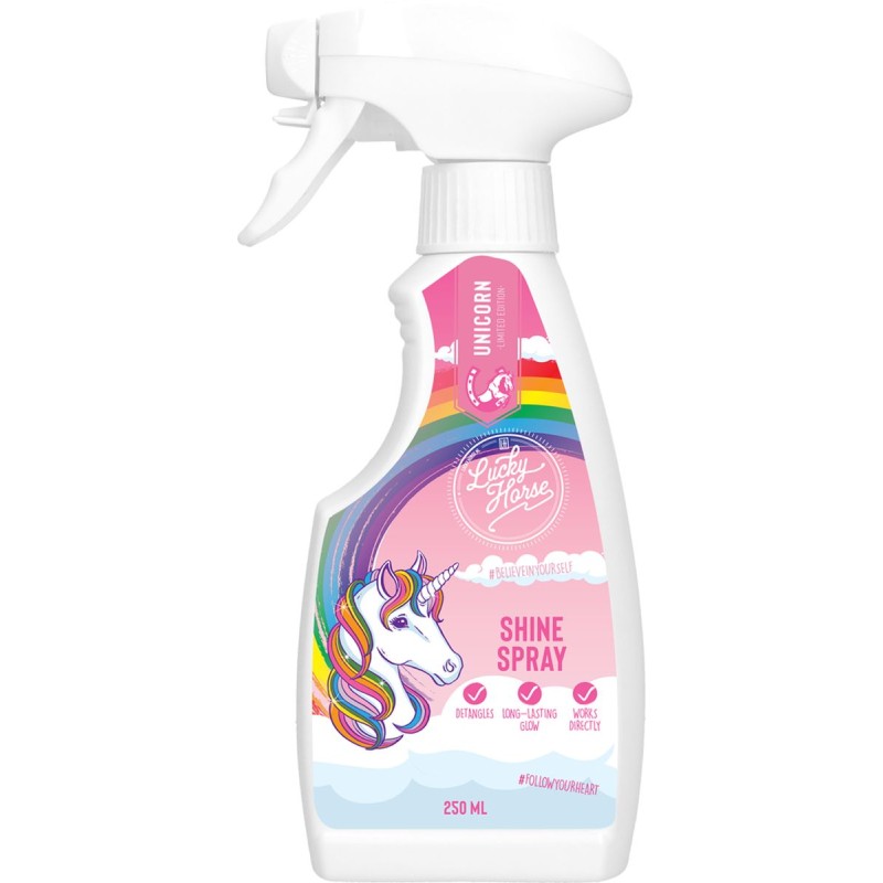 Enhjørningsglansspray Lucky Horse