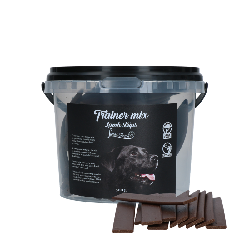 Luna's Choice Trainer Mix Lammestrimler Luna's Choice Trainer Mix Lammestrimler