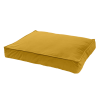 Madison Velours Lounge Pude Gul L Madison Velours Lounge Pude Gul L