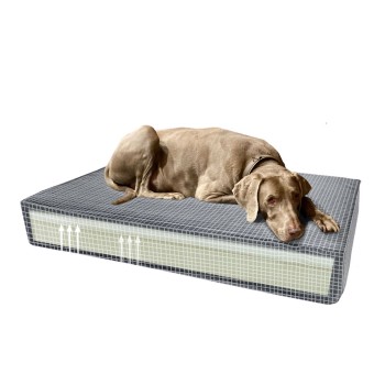 Ortopædisk pude fløjl grøn S Madison Ortopædisk pude fløjl grøn S Madison