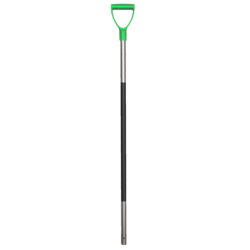 Gødningsgaffel i aluminium 115 cm med gummigreb Limegrønt håndtag Gødningsgaffel i aluminium 115 cm med gummigreb Limegrønt håndtag