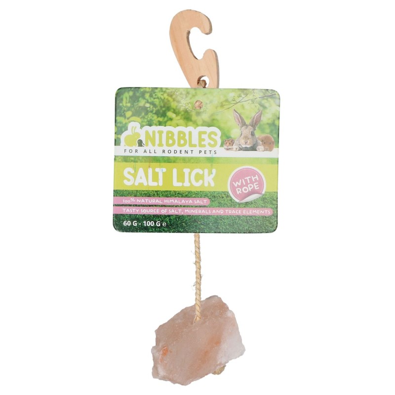 Nibbles Salt slikkemiddel Himalaya til gnavere ca. 8cm
