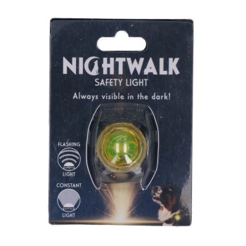 Sikkerhedslys gult Nightwalk