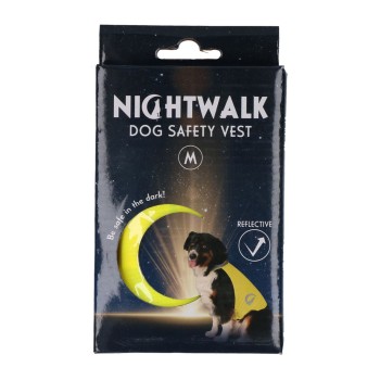 Sikkerhedsvest Gul M Nightwalk