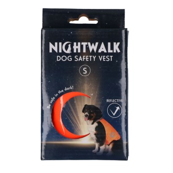 Sikkerhedsvest Orange S Nightwalk