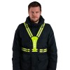 Nightwalk sikkerhedssele gul refleks med LED