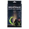 Nightwalk sikkerhedssele gul refleks med LED Nightwalk sikkerhedssele gul refleks med LED