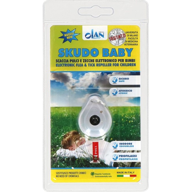 kampforsvar Loppe- og flåtbeskyttelse Olan Skudo Baby kampforsvar Loppe- og flåtbeskyttelse Olan Skudo Baby