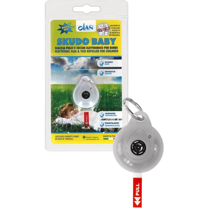 kampforsvar Loppe- og flåtbeskyttelse Olan Skudo Baby kampforsvar Loppe- og flåtbeskyttelse Olan Skudo Baby