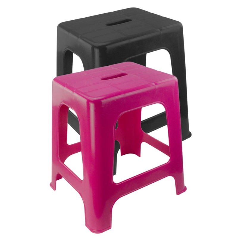 Opstigningsskammel Sort 41cm