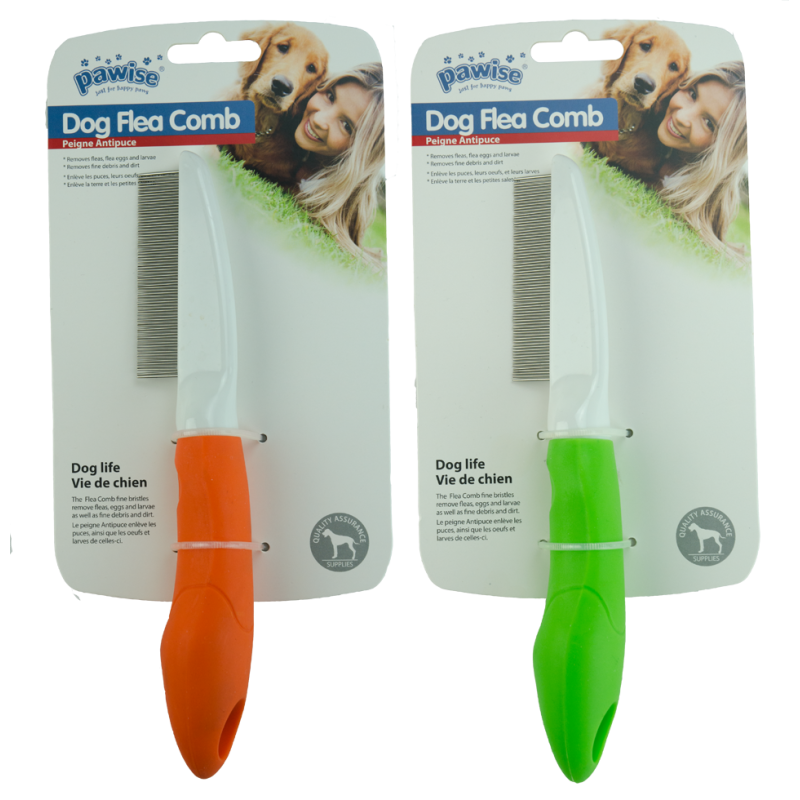 Pawise Loppekam til hunde L11.5cm Pawise Loppekam til hunde L11.5cm