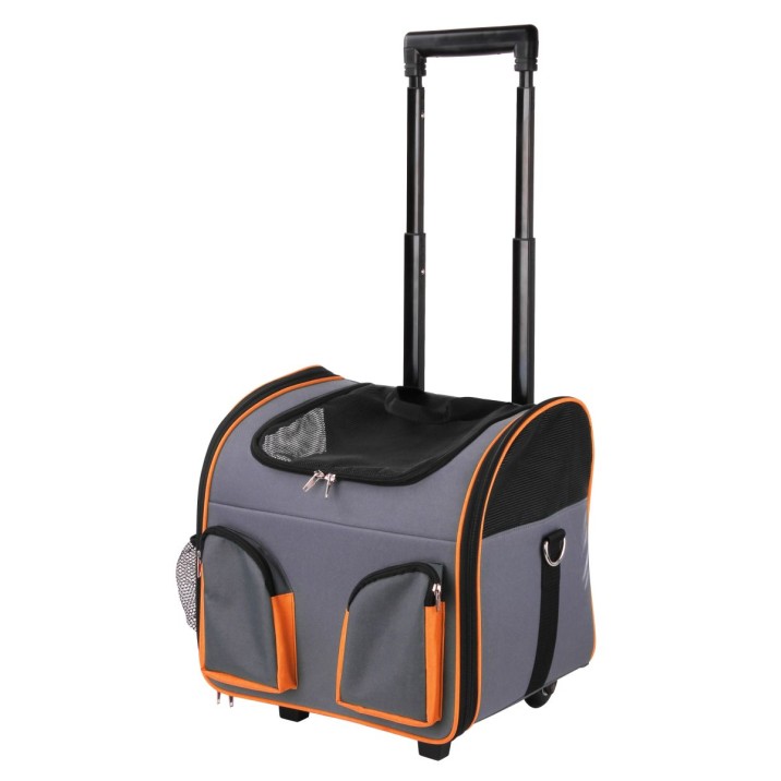 Kæledyr Transportkasse på hjul 37x27x33cm Pawise