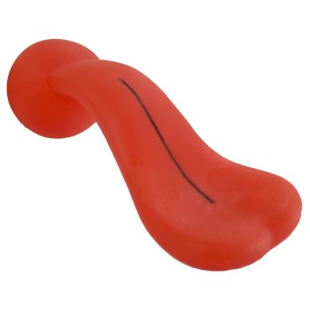 Sjovt ansigt med lang tunge L13cm Pawise