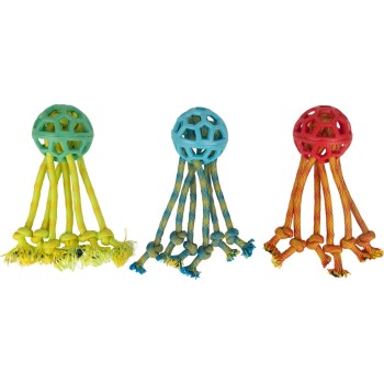 Play-N-Tug reb blæksprutte L9.1cm Pawise Play-N-Tug reb blæksprutte L9.1cm Pawise