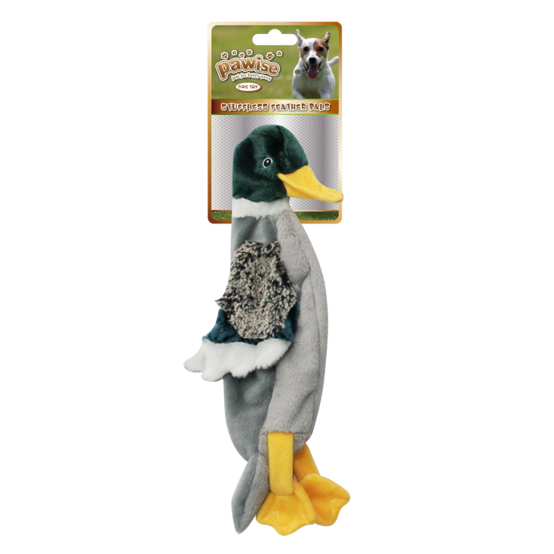 Pawise Stuffless Feather Pals And L L23cm Pawise Stuffless Feather Pals And L L23cm