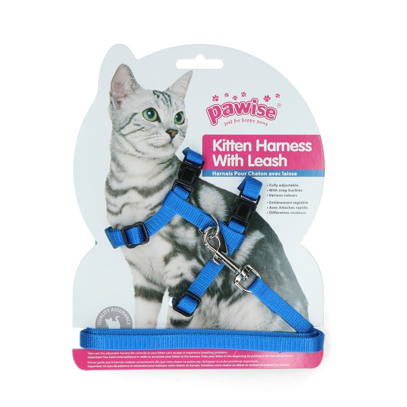 Killingesele med snor Rød/Blå S Pawise