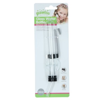 Vandflaske 50ml i glas til mus og hamstere Pawise
