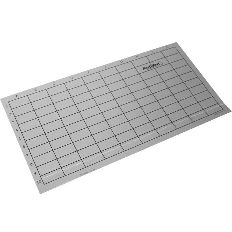 Fluelampe Limplade Pap 6 stk.  L48cm PestWest Qualis