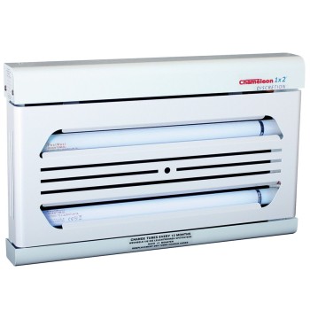 Fluelampe 1x2 Diskretion Hvid L54cm PestWest Chameleon Fluelampe 1x2 Diskretion Hvid L54cm PestWest Chameleon