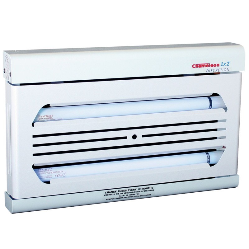 Fluelampe 1x2 Diskretion Hvid L54cm PestWest Chameleon Fluelampe 1x2 Diskretion Hvid L54cm PestWest Chameleon