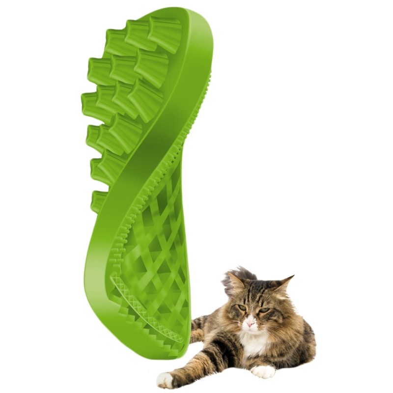 Pet Me Kattehårbørste Langt hår Grøn Pet Me Kattehårbørste Langt hår Grøn