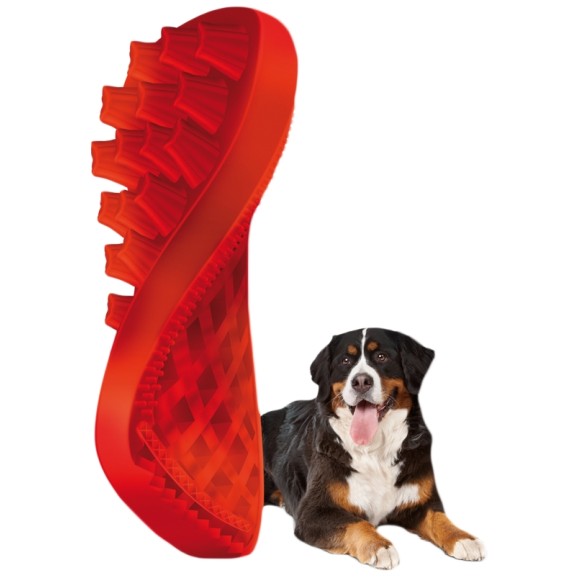 Hundehårbørste Langt hår Rød Pet Me Hundehårbørste Langt hår Rød Pet Me