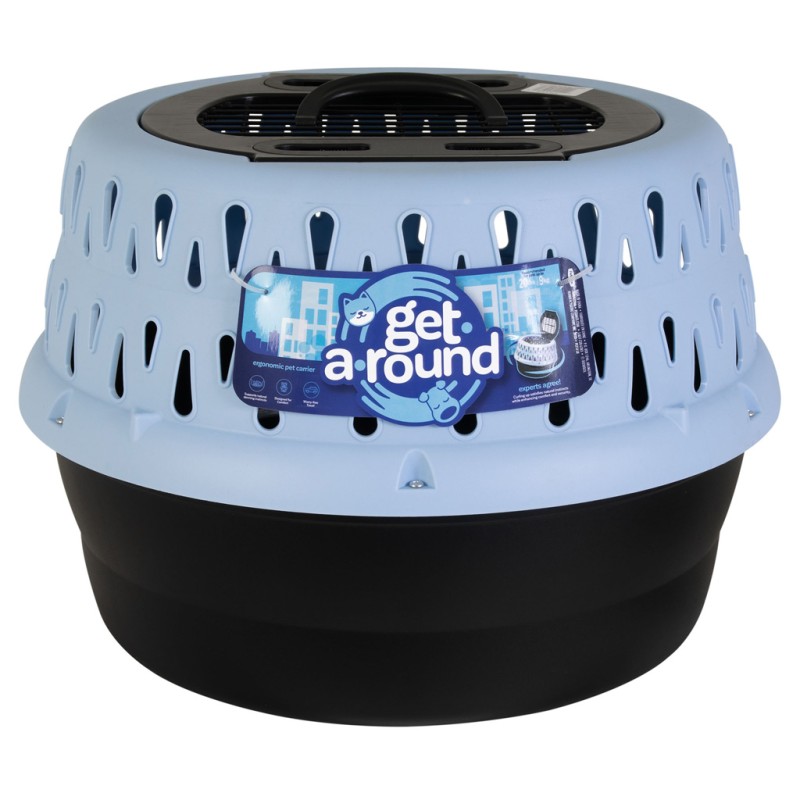Petmate Get-A-Round Kennel til katte Blå Petmate Get-A-Round Kennel til katte Blå
