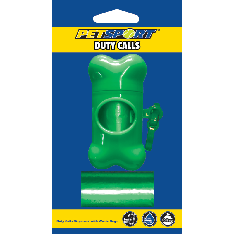 Petsport Vagten kalder affaldsposer dispenser Petsport Vagten kalder affaldsposer dispenser