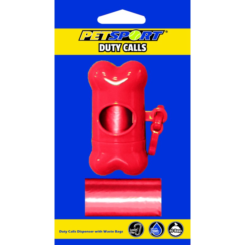 Petsport Vagten kalder affaldsposer dispenser Petsport Vagten kalder affaldsposer dispenser