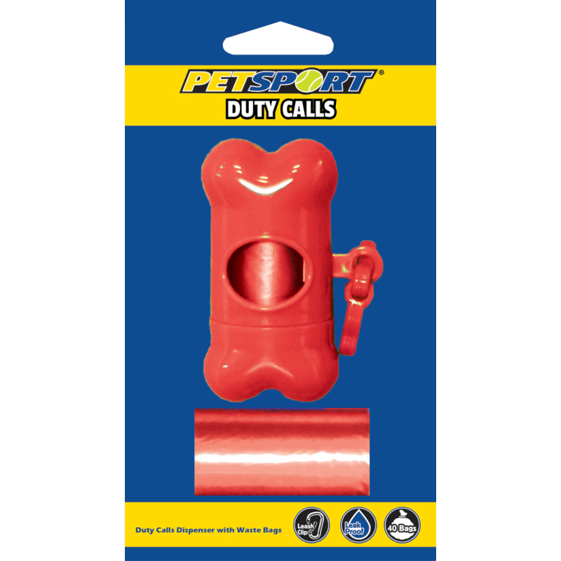 Petsport Vagten kalder affaldsposer dispenser Petsport Vagten kalder affaldsposer dispenser