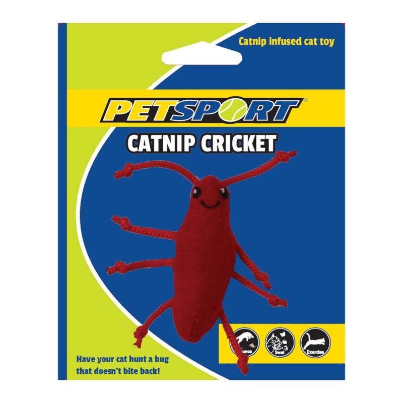 Katteurt Cricket Rød Petsport