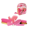 Plejesæt med 7 produkter i pink rygsæk Plejesæt med 7 produkter i pink rygsæk