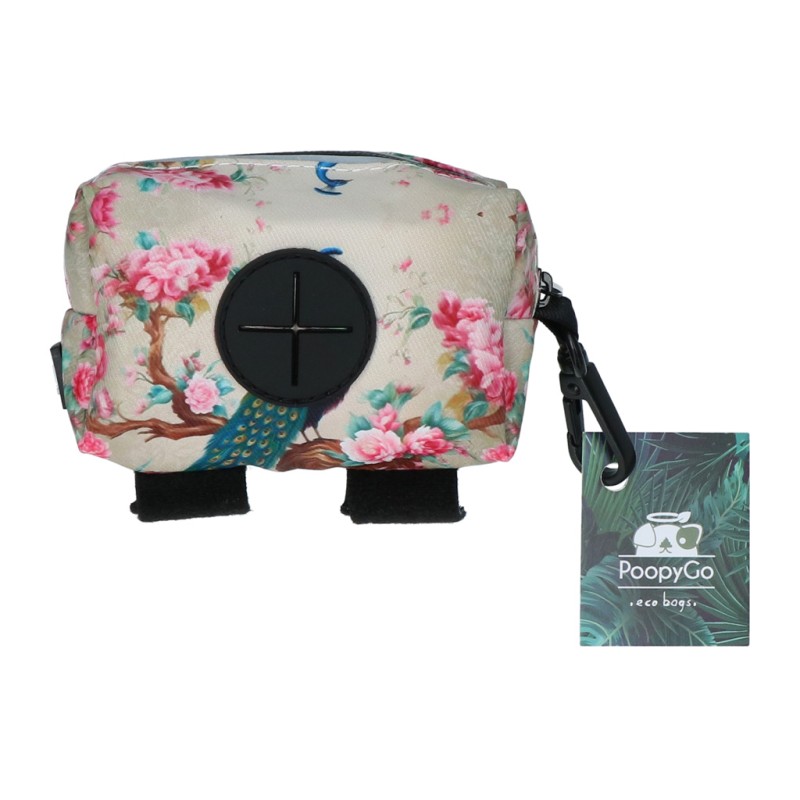 PoopyGo Økopose Peacock (hvid) PoopyGo Økopose Peacock (hvid)