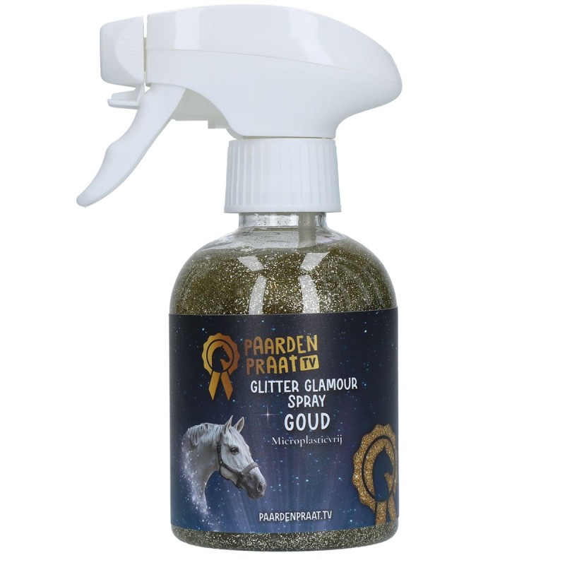 Glamour Spray Guld Paardenpraat TV Glitter