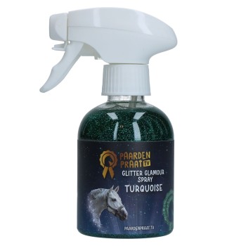 Glamour Spray Turkis Paardenpraat TV Glitter
