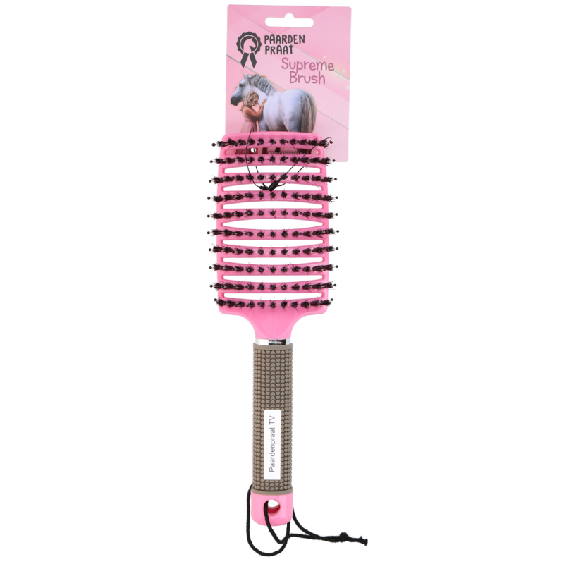 Paardenpraat Horse Supreme Børste Pink Paardenpraat Horse Supreme Børste Pink