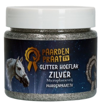 Hovpolering Sølv Paardenpraat TV Glitter Hovpolering Sølv Paardenpraat TV Glitter