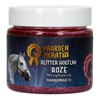 Hovpolering Pink Paardenpraat TV Glitter Hovpolering Pink Paardenpraat TV Glitter