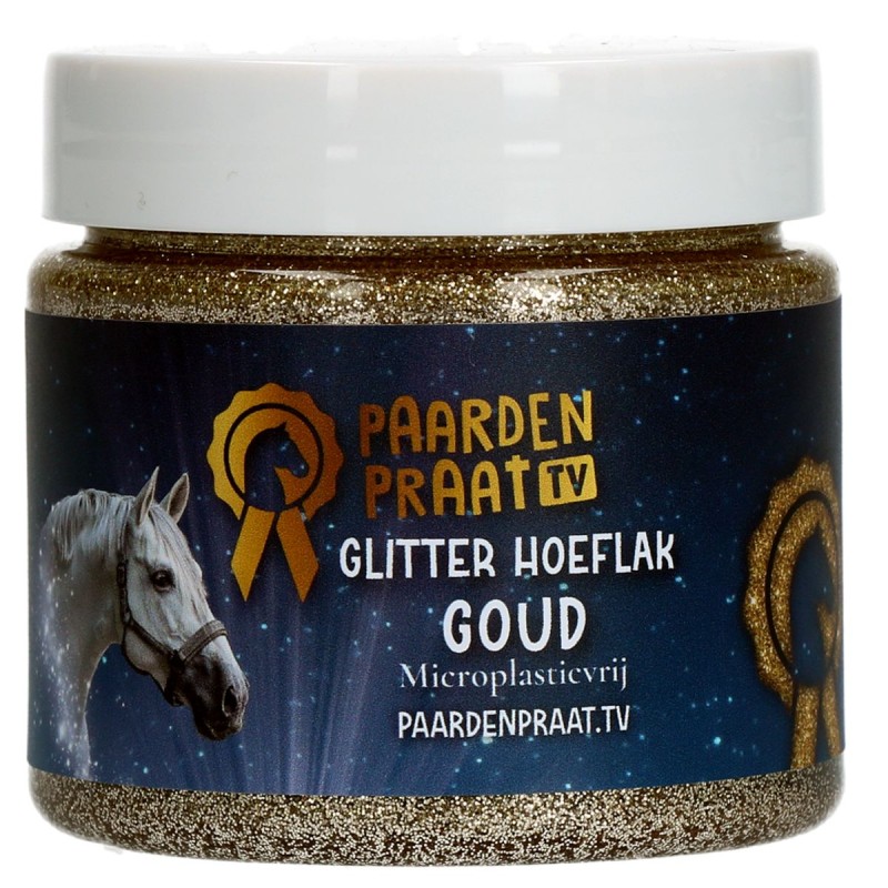 Hovpolering Guld Paardenpraat TV Glitter