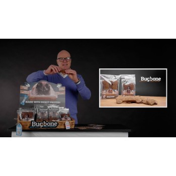 Kødben Megapack Sweethearts snacks 10 kg Bugbone Kødben Megapack Sweethearts snacks 10 kg Bugbone