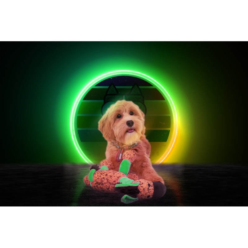 Retrodog Æsel Grøn S Retrodog Æsel Grøn S