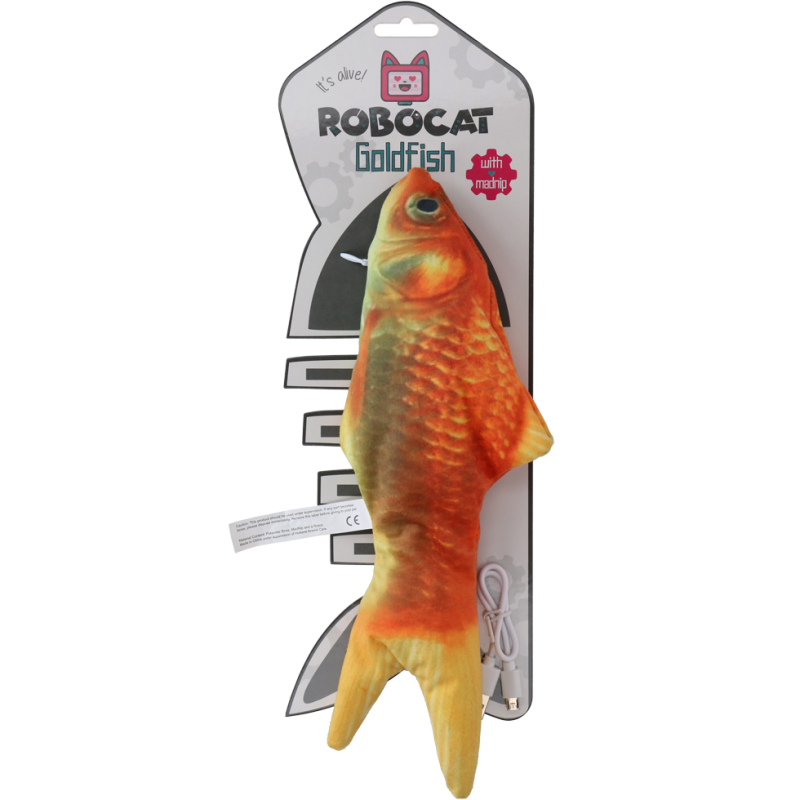 Robocat Fisk Guldfisk Robocat Fisk Guldfisk