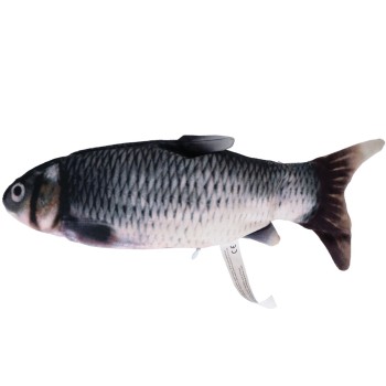 Robocat Fisk Karpe bevægelig bamse til kat