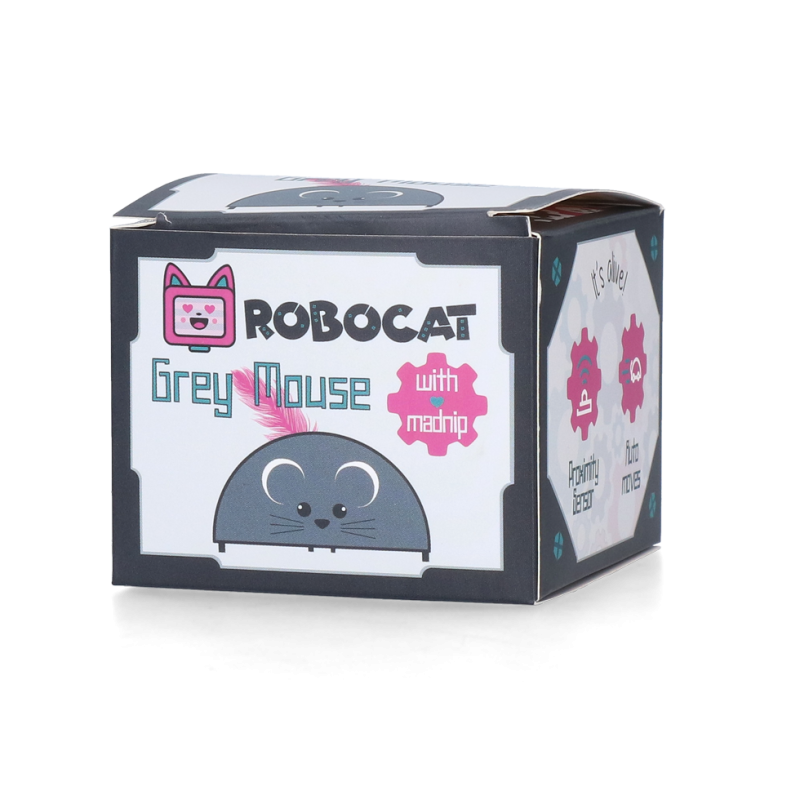 Robocat Mus Grå Robocat Mus Grå