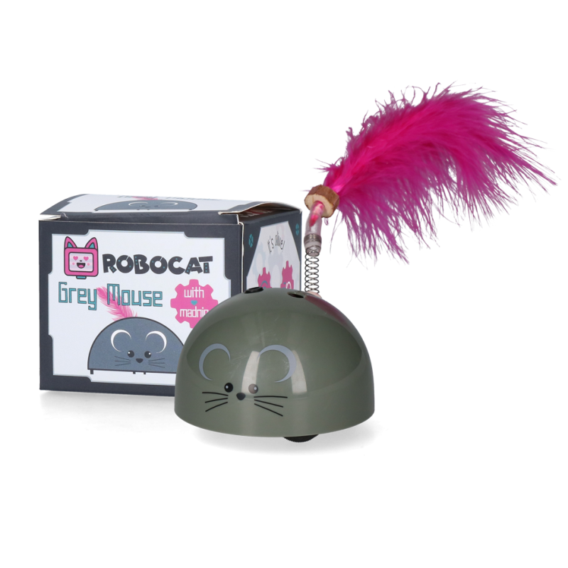 Robocat Mus Grå Robocat Mus Grå