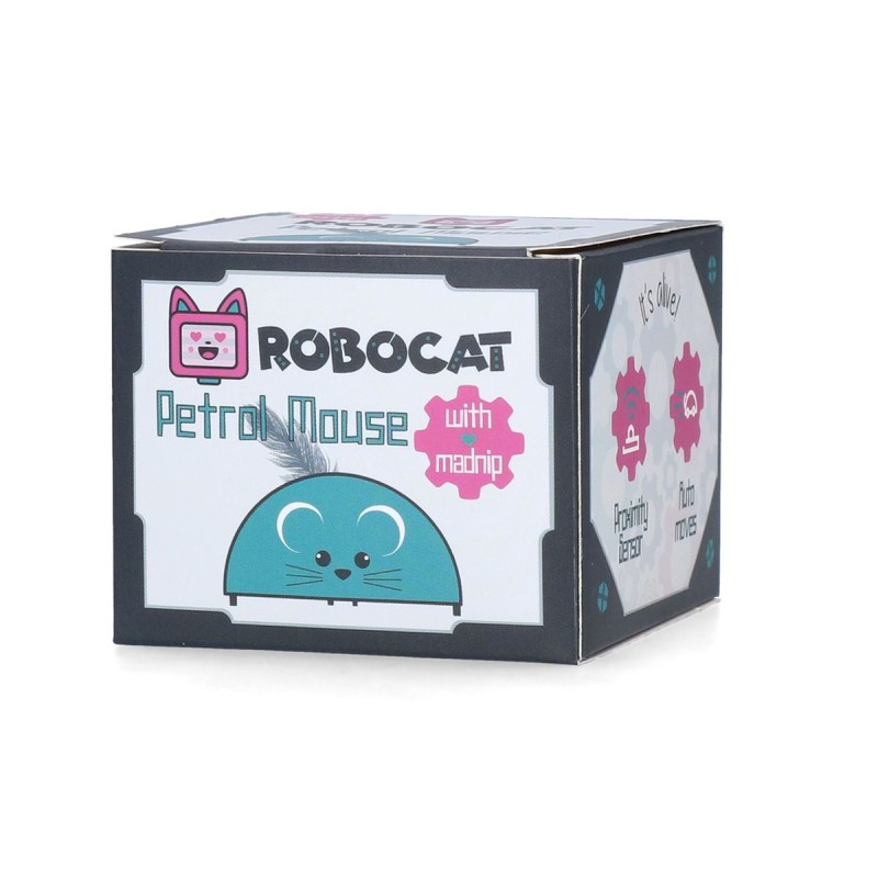 Robocat Mus Benzin bevægelig bamse til kat Robocat Mus Benzin bevægelig bamse til kat
