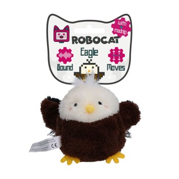 Robocat Ørn bevægelig bamse til kat