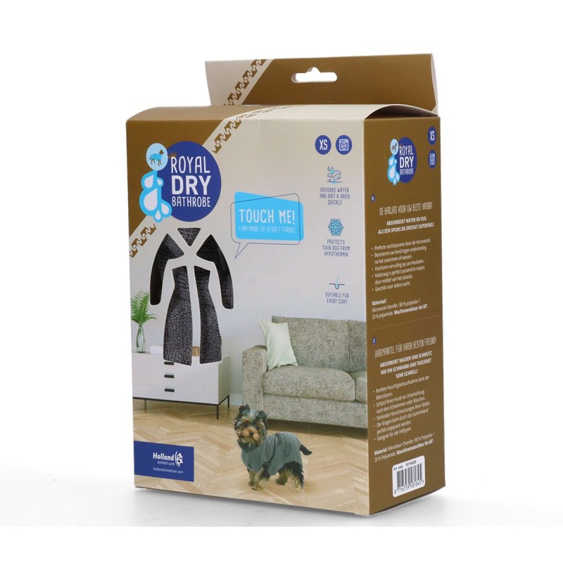 Badekåbe til hunde XS Royal Dry Badekåbe til hunde XS Royal Dry